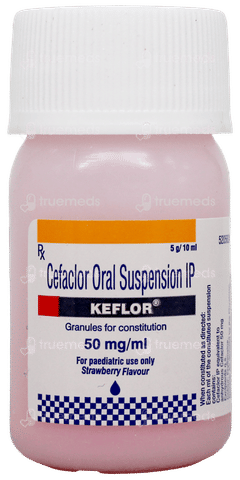 Keflor Strawberry Flavour Suspension 10Ml Keflor Strawberry Flavour Suspension 10Ml