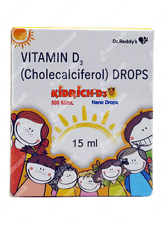 Kidrich D3 800iu Oral Nano Drops 15ml