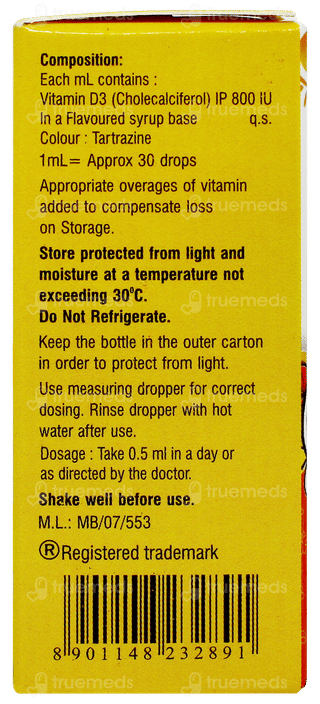 Kidrich D3 800iu Nano Oral Drops 15ml