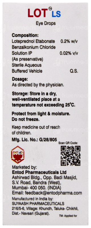 Lot Ls Eye Drops 5ml