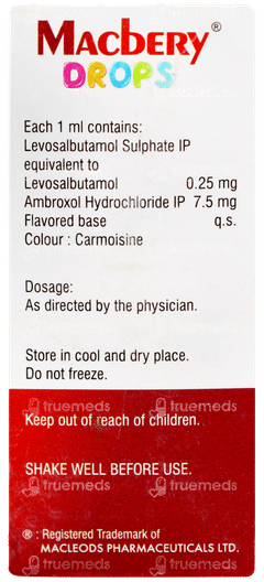 Macbery Oral Drops 15ml Macbery Oral Drops 15ml