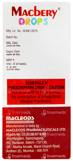 Macbery Oral Drops 15ml Macbery Oral Drops 15ml