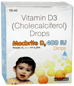Macbrite D3 400iu Oral Drops 15ml