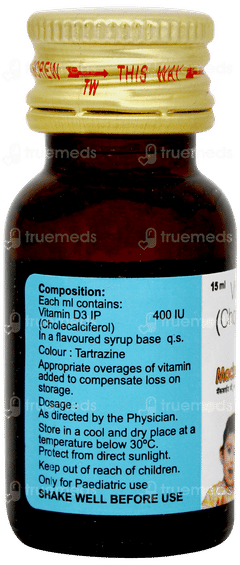 Macbrite D3 400iu Oral Drops 15ml