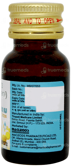 Macbrite D3 400iu Oral Drops 15ml