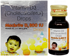 Macbrite D3 800Iu Oral Drops 15Ml
