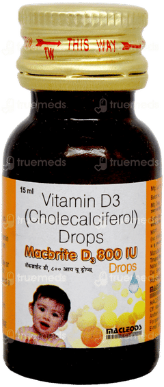 Macbrite D3 800iu Oral Drops 15ml Macbrite D3 800iu Oral Drops 15ml