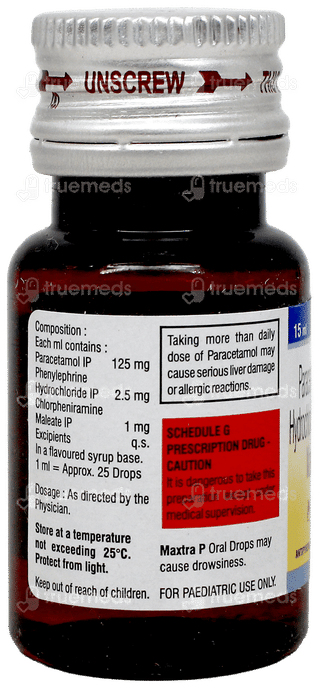 Maxtra P Oral Drops 15Ml