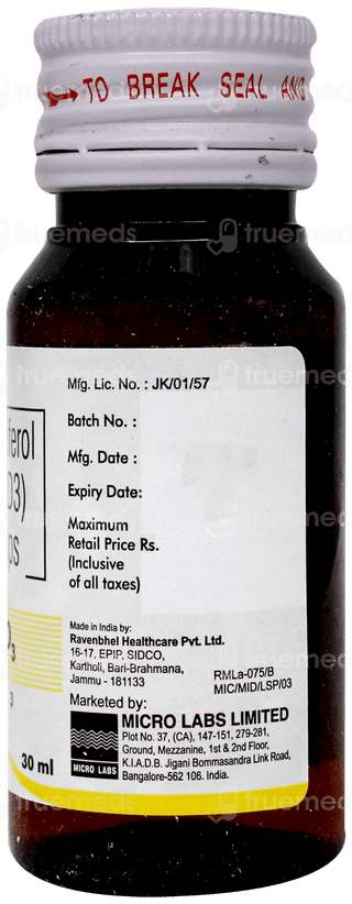 Micro D3 Oral Drops 30ml