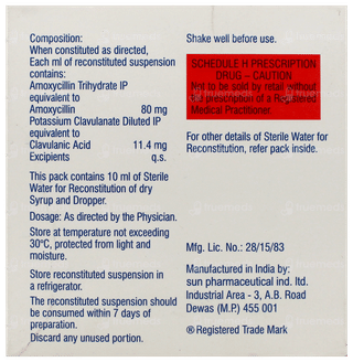 Mox Cv 91.4mg Oral Drops 10ml