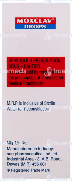Moxclav Oral Drops 10ml Moxclav Oral Drops 10ml