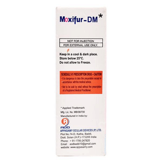 Moxifur Dm Eye Drops 5Ml