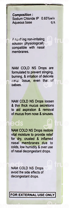 Namcold Ns Nasal Spray/drops 10ml