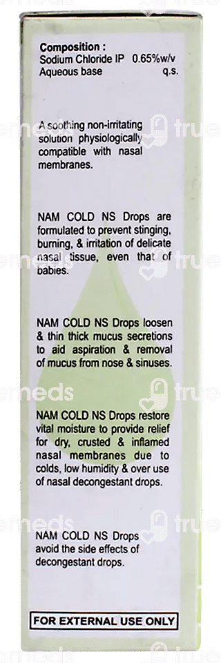 Nam Cold Ns 0.65 % Drops 10 ML