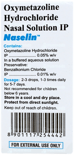 Naselin Nasal Drops 10ml