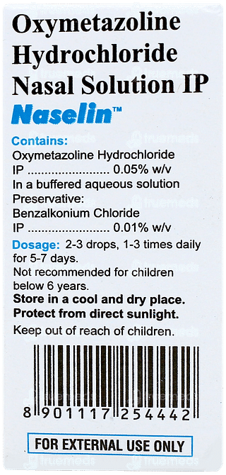 Naselin Nasal Drops 10ml