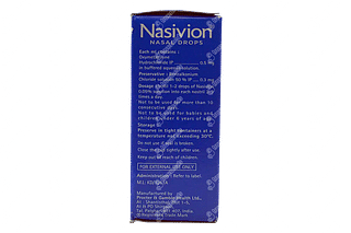 Nasivion Adult 0.5 % Drops 10 ML