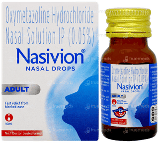 Nasivion Adult Nasal Drops 10ml