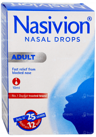 Nasivion Adult Nasal Drops 10ml