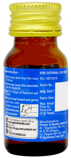 Nasivion Adult Nasal Drops 10ml