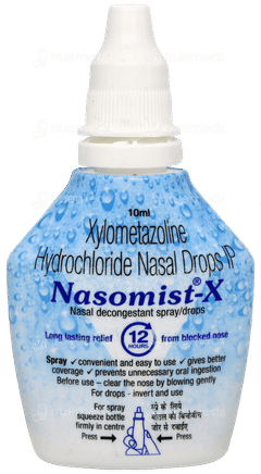 Nasomist X Nasal Drops 10Ml