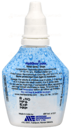 Nasomist X Nasal Drops 10Ml