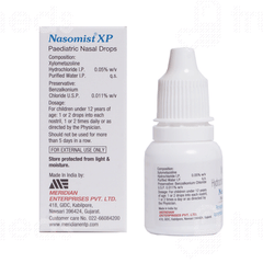 Nasomist Xp Paediatric Nasal Drops 10ml