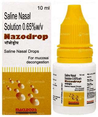 Nazodrop Nasal Drops 10ml