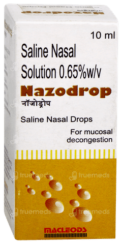 Nazodrop Nasal Drops 10ml