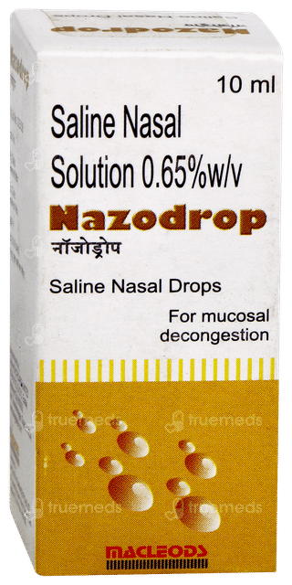 Nazodrop Nasal Drops 10ml