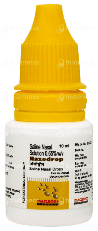 Nazodrop Nasal Drops 10ml
