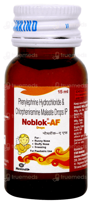 Noblok Af Oral Drops 15ml
