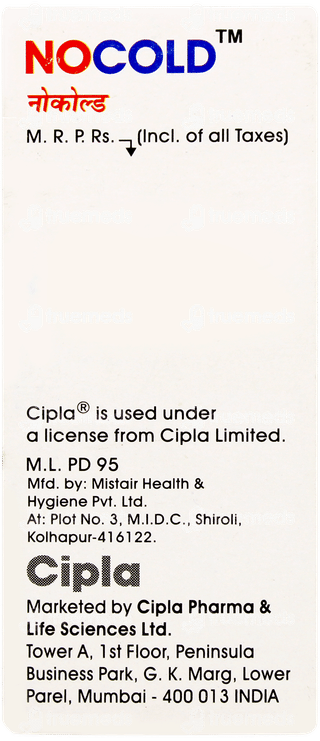 Nocold Oral Drops 15ml