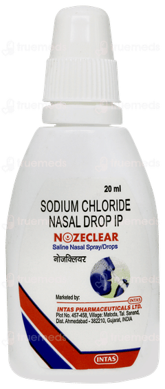नोज़क्लियर ड्रॉप्स 20 एमएल