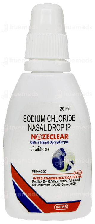 नोज़क्लियर ड्रॉप्स 20 एमएल