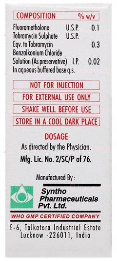 Obra F Ophthalmic Suspension 5Ml Obra F Ophthalmic Suspension 5Ml