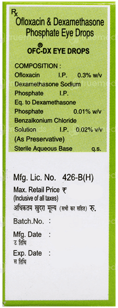 Ofc Dx Eye Drops 5Ml