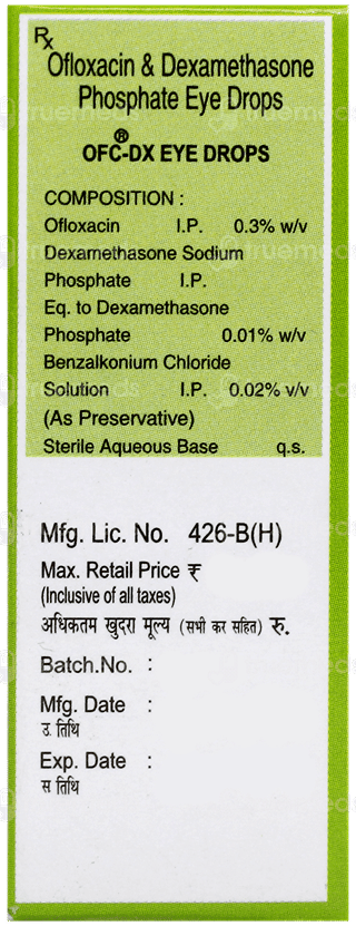Ofc Dx Eye Drops 5Ml