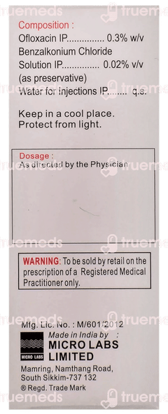 Oflacin Eye/ear Drops 5ml Oflacin Eye/ear Drops 5ml