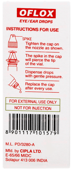 Oflox Eye/ear Drops 5ml