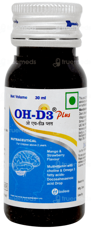 Oh D3 Plus Oral Drops 30ml