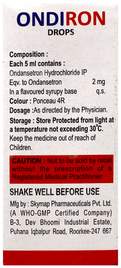 Ondiron Oral Drops 30Ml Ondiron Oral Drops 30Ml