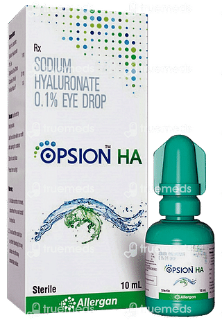 Opsion Ha 0.1 % Eye Drops 10 ML