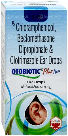 Otobiotic Plus New Ear Drops 5Ml Otobiotic Plus New Ear Drops 5Ml