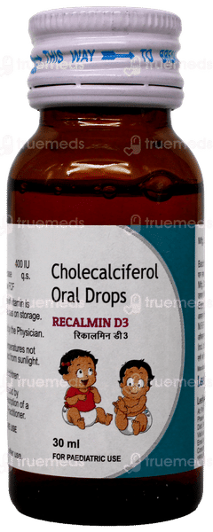 Recalmin D3 Oral Drops 30ml