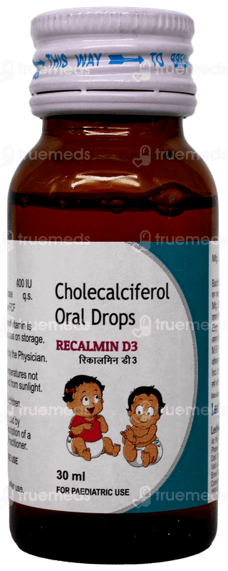 Recalmin D3 Oral Drops 30ml