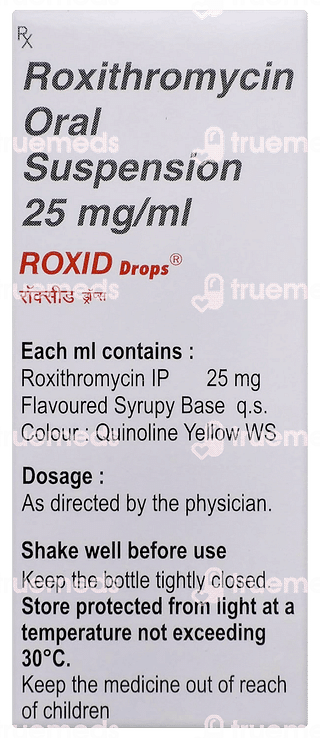 Roxid 25 MG Drops 10 ML