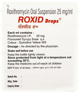 Roxid Mint Flavored Oral Drops 10ml