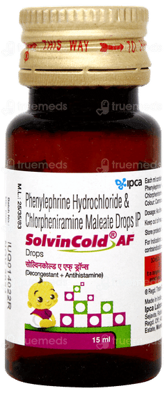 Solvin Cold Af Oral Drops 15ml