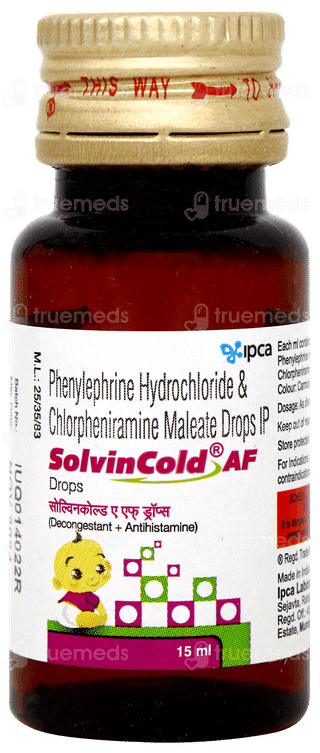 Solvin Cold Af Oral Drops 15ml